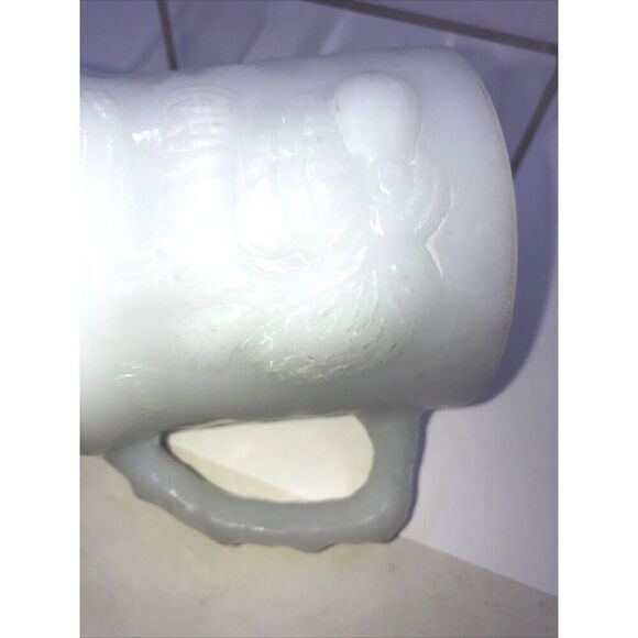 Vintage B.C. Comics GROG  Caveman Milk Glass Coffee Tea Cup  Mug - Picture 9 of 9